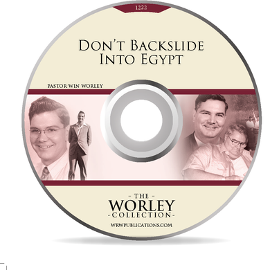 1222: Don't Backslide Into Egypt  (DVD)