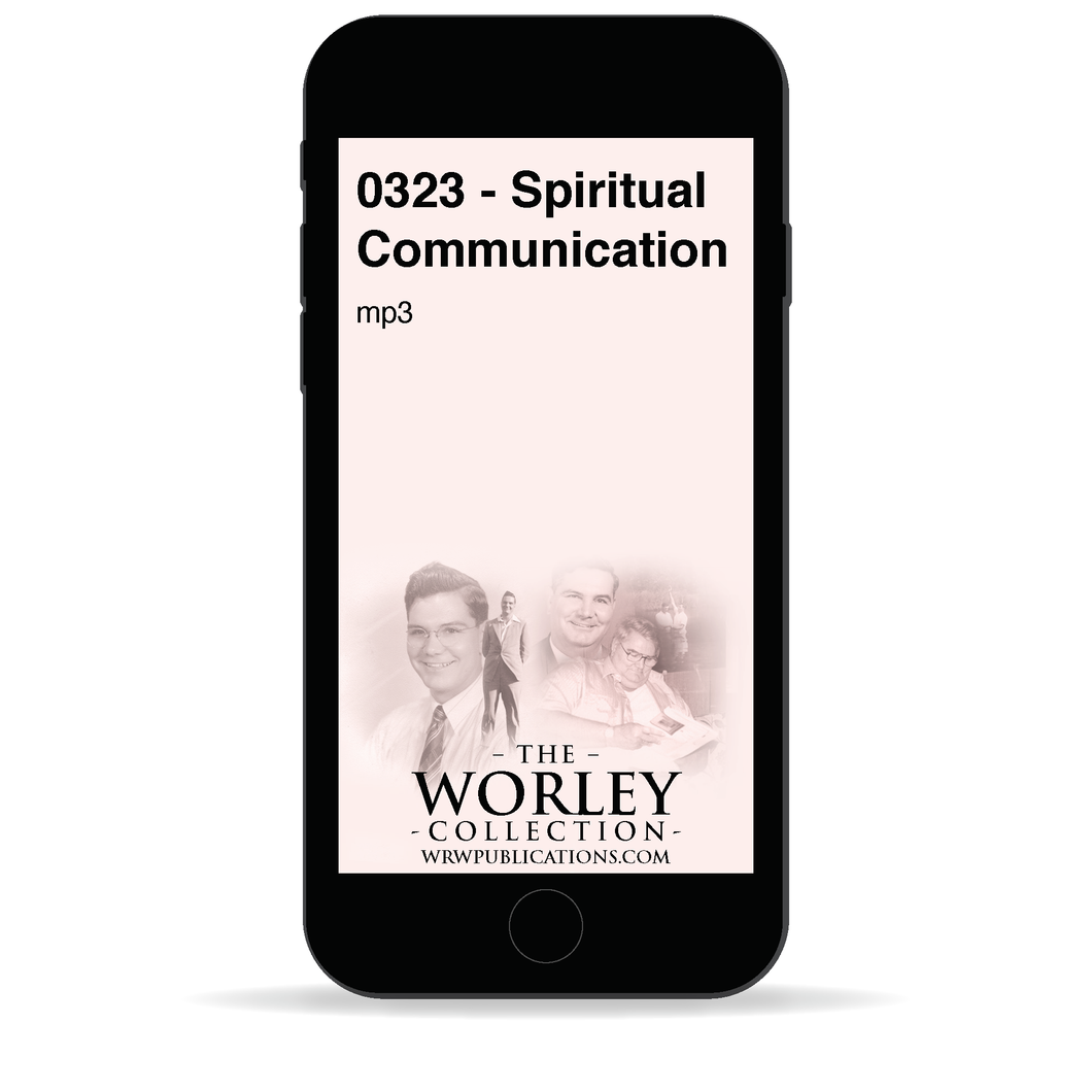 0323 - Spiritual Communication