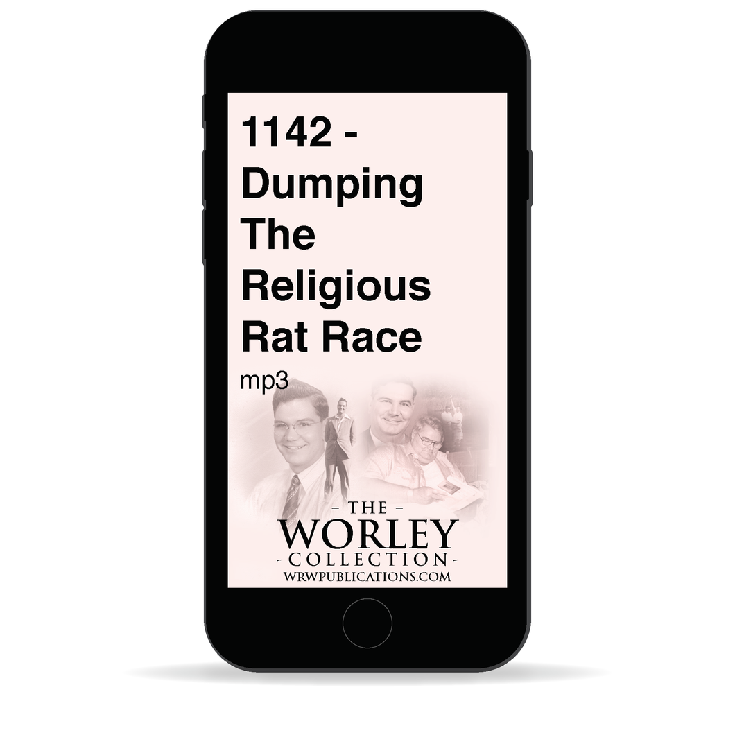 1142 - Dumping the Religious Rat Race