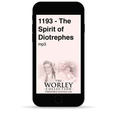 1193 - The Spirit of Diotrephes