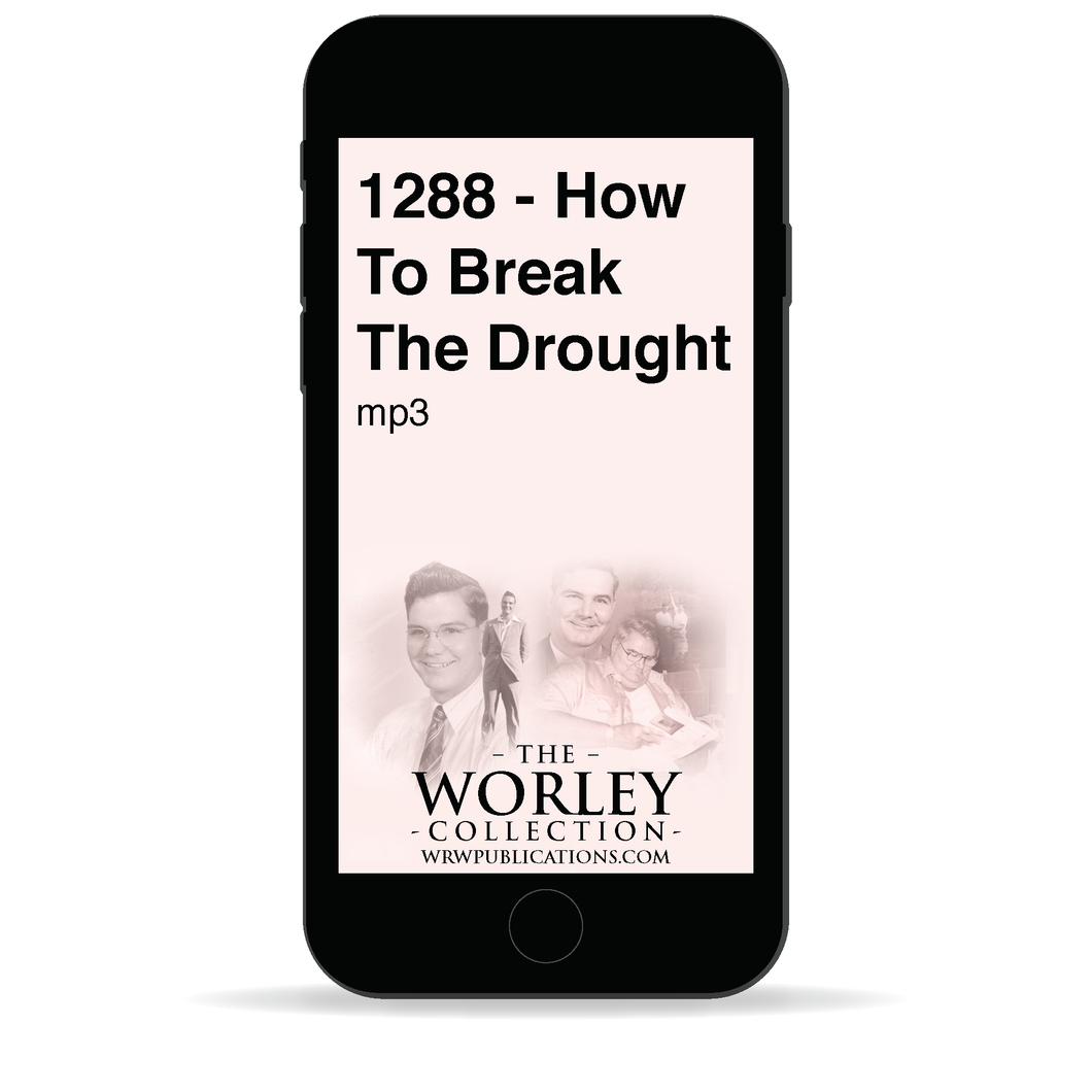 1288 - How to Break the Drought