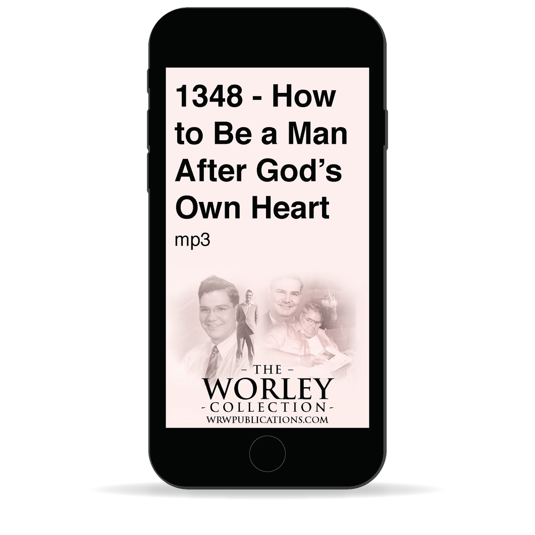 1348 - How to Be a Man After God's Own Heart