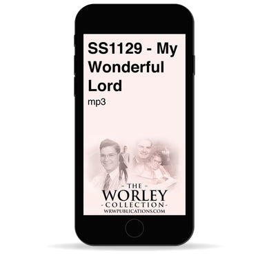 SS1129 - My Wonderful Lord