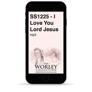 SS1225 - I Love You Lord Jesus