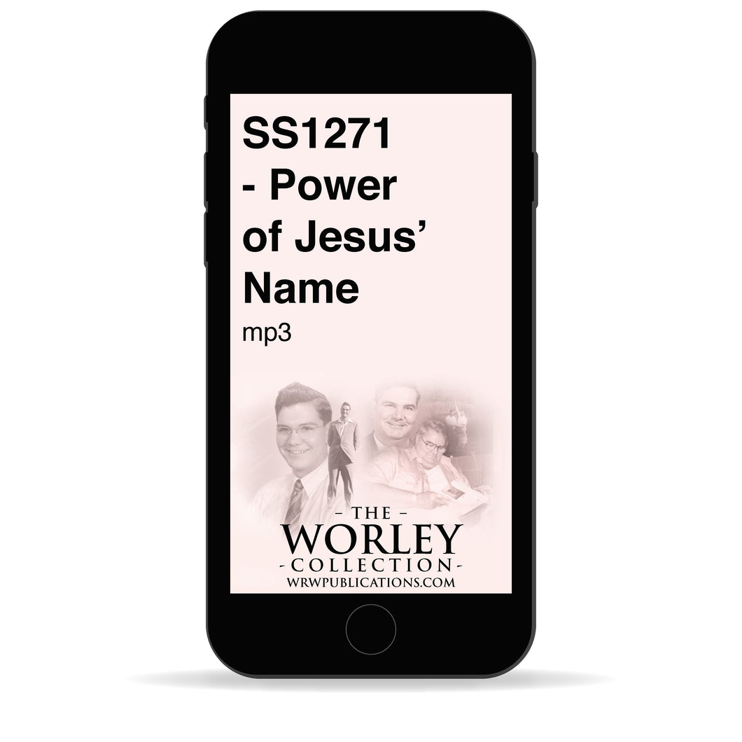 SS1271 - Power of Jesus' Name